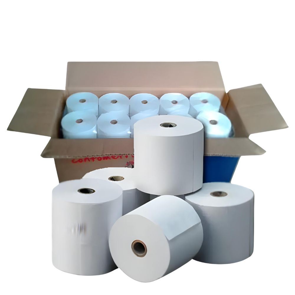 Contometro Papel Térmico 55G 80x80x13mm Caja x 20und