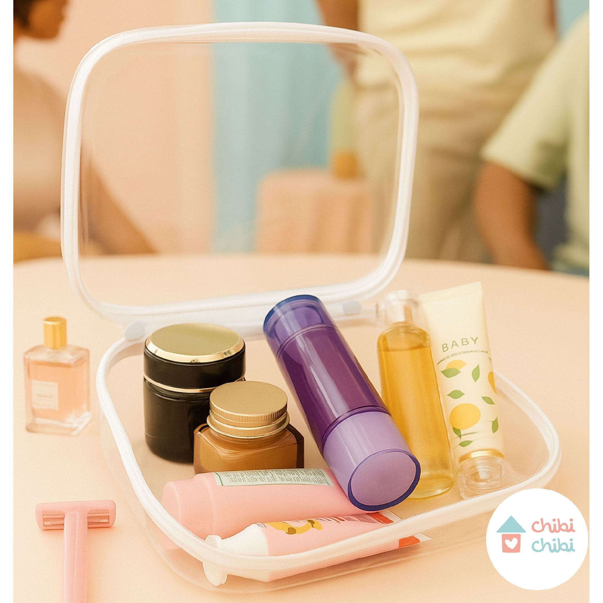 CONTENEDOR TRANSPARENTE