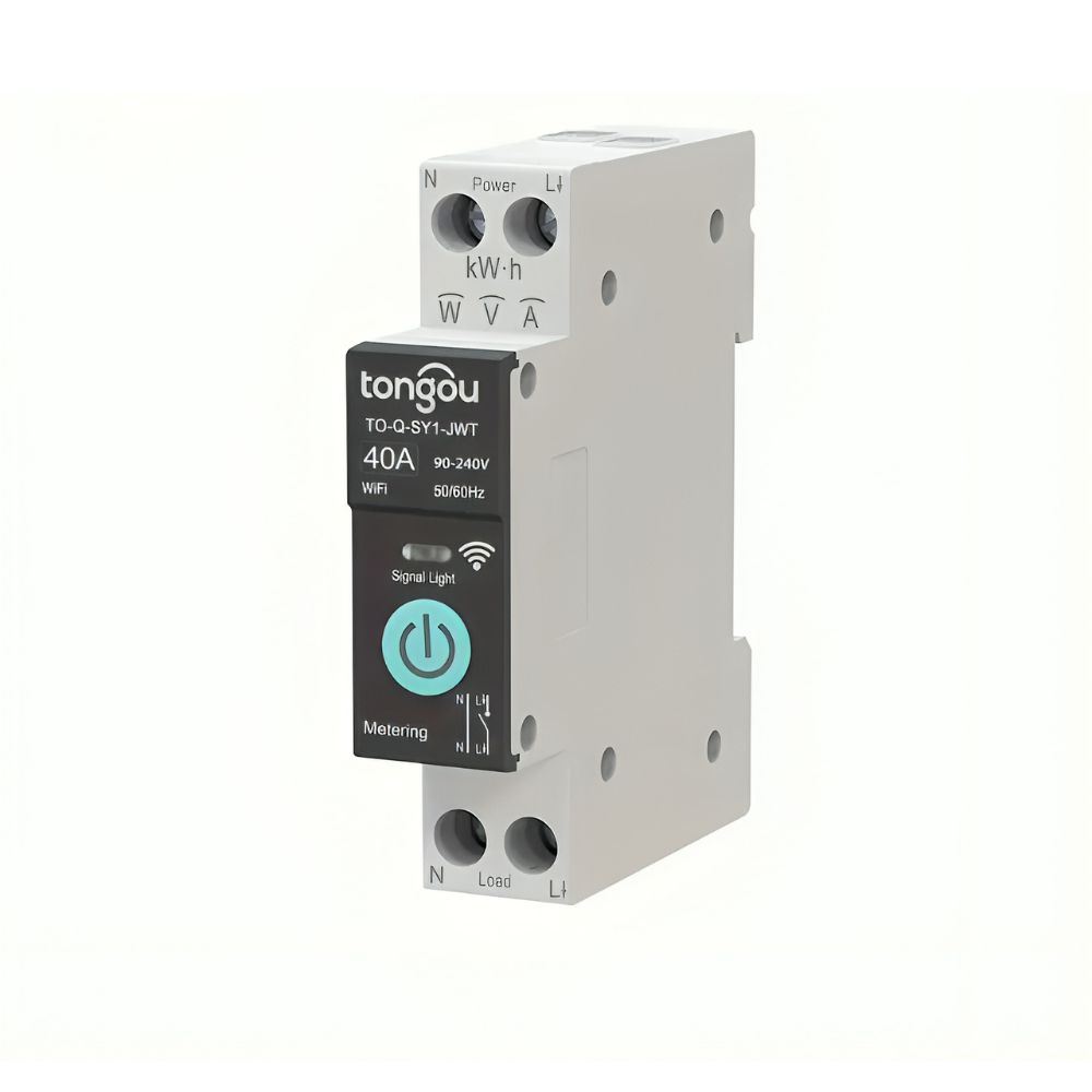 Interruptor Wi-Fi inteligente Tongou DIY 1P+N 40A
