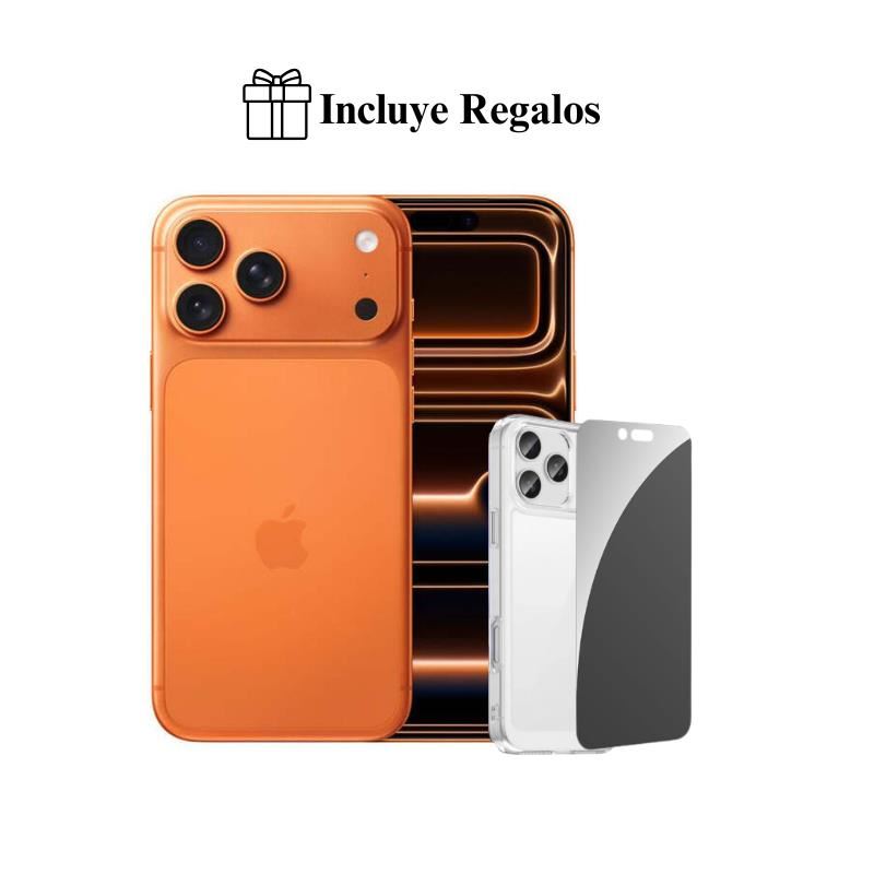 iPhone 17 Pro Max Apple Intelligence 256GB (eSIM) - Naranja + Regalo