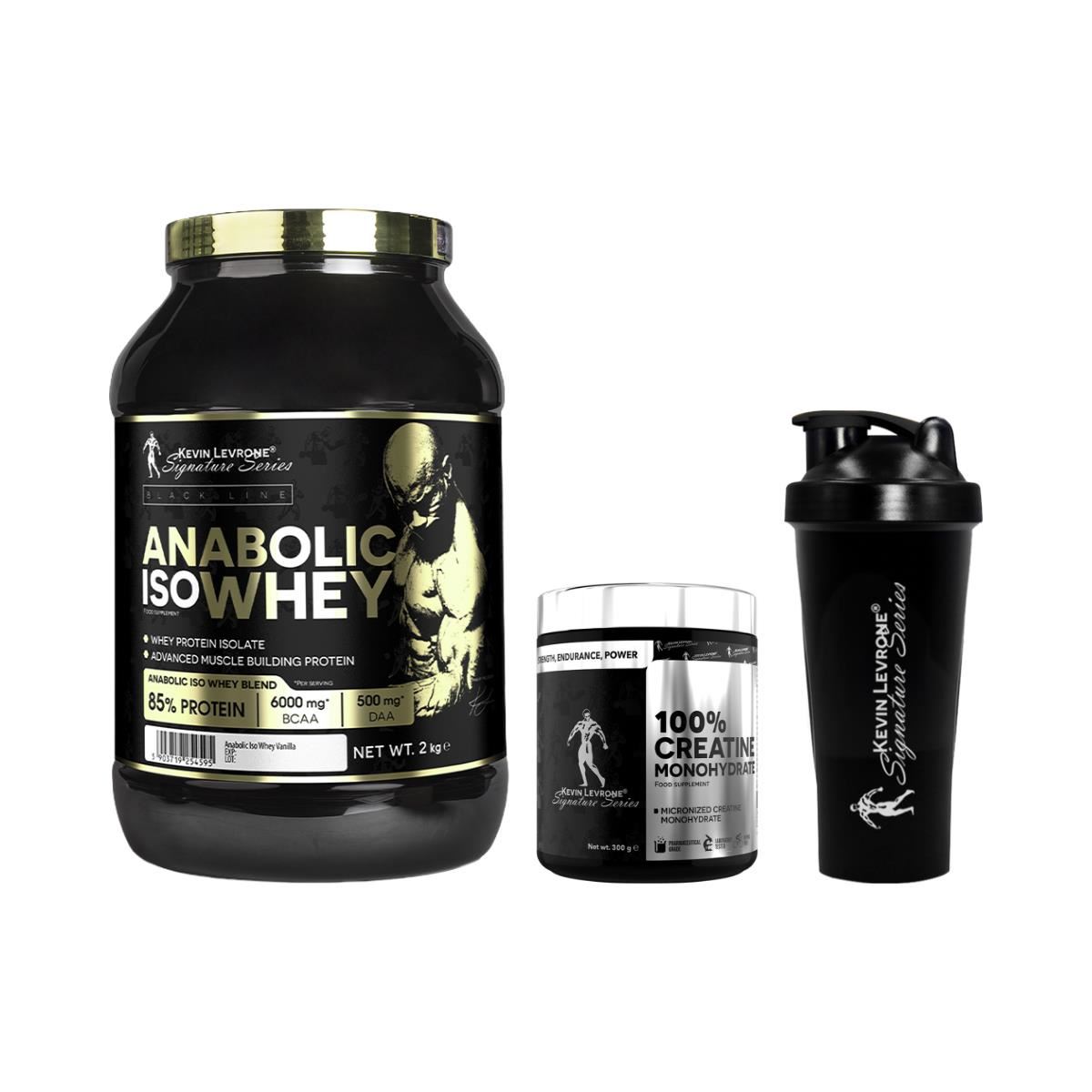 Proteína Anabolic Iso Whey 2 kg. + Creatina 300 gr.