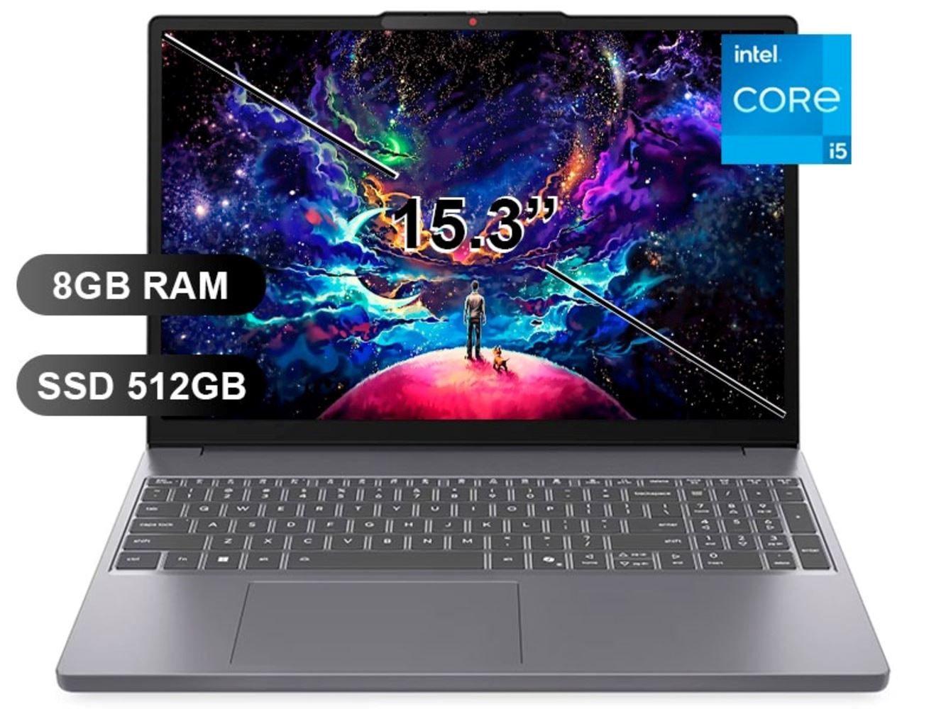 Laptop Lenovo Core I5-13420H Ram 8gb Disco SSD 512GB 15.6"