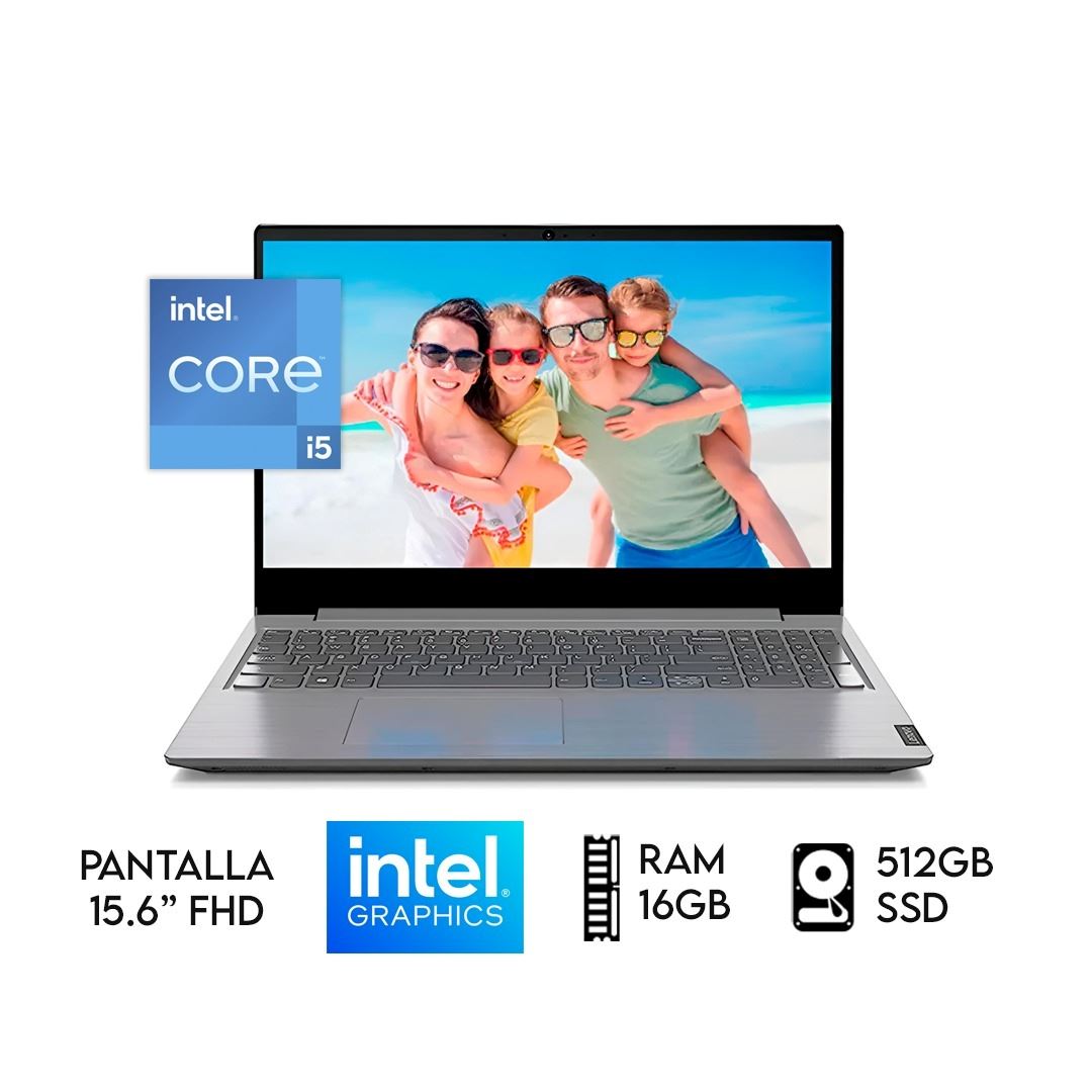 Laptop Lenovo Core I5-13420H  Ram 16gb Disco SSD 512GB 15.6"