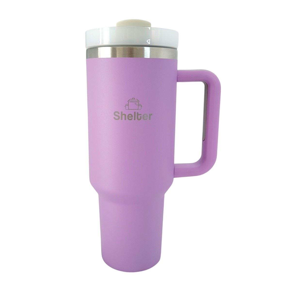 Shelter pro cup Purple 1180ml 40oz de acero inoxidable