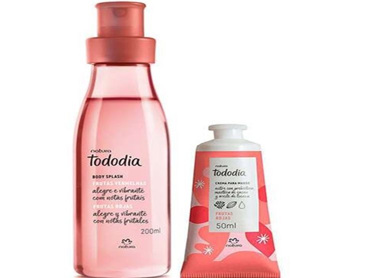 PACK X2 Tododia frutas rojas aroma frutal leve de Natura / ...