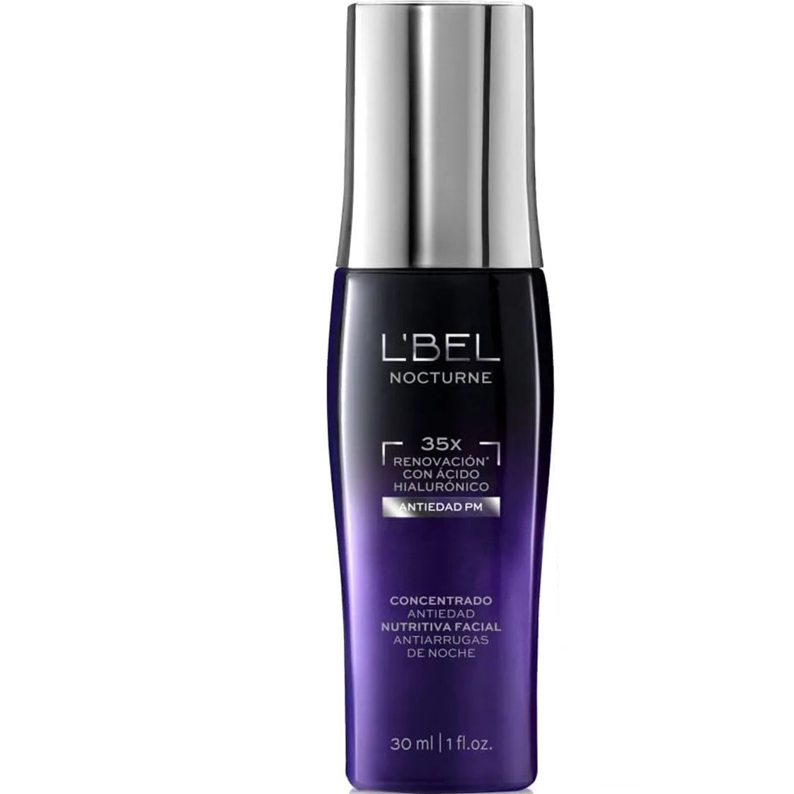 LBEL Concentrado Antiedad PM Nocturne con Ácido Hialurónico 35X -30 ml