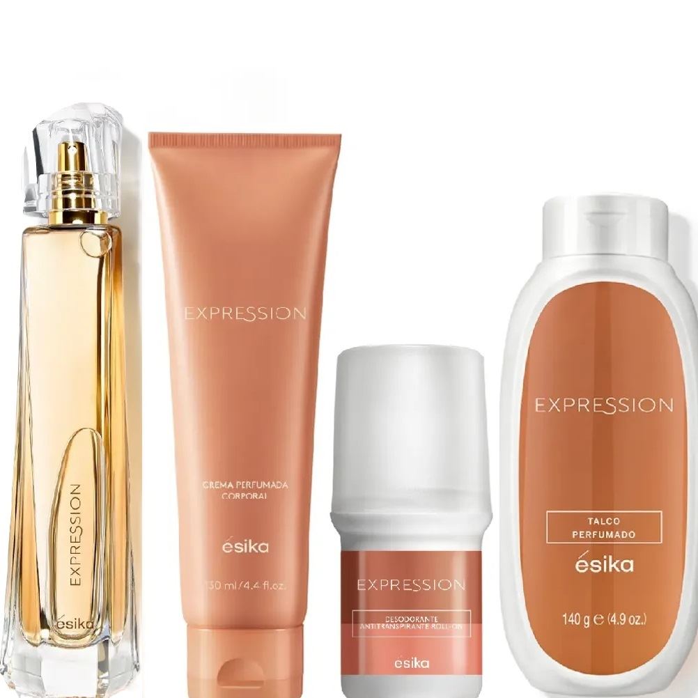 PACK X4 EXPRESSION de Esika  Aroma Floral para mujer