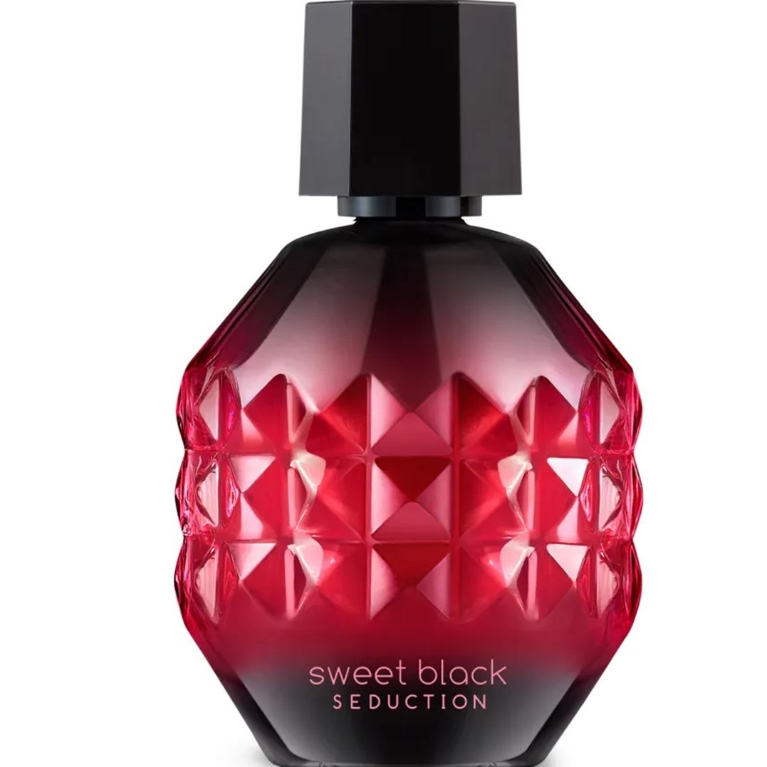 perfume Sweet Black SEDUCTION Cyzone Aroma oriental dulce