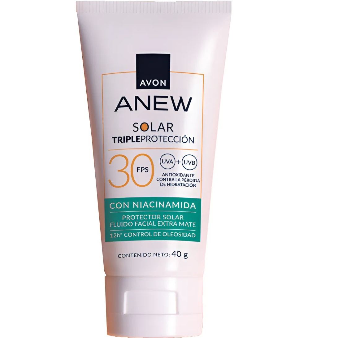 Avon Anew Solar Triple Protección FPS 30 -40G