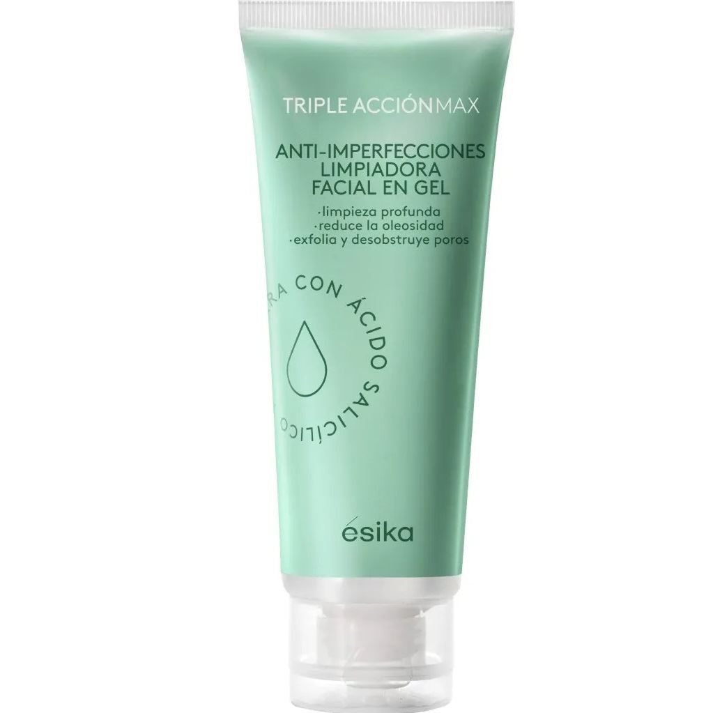 Limpiadora Facial en Gel Anti-imperfecciones Triple Acción Max Esika
