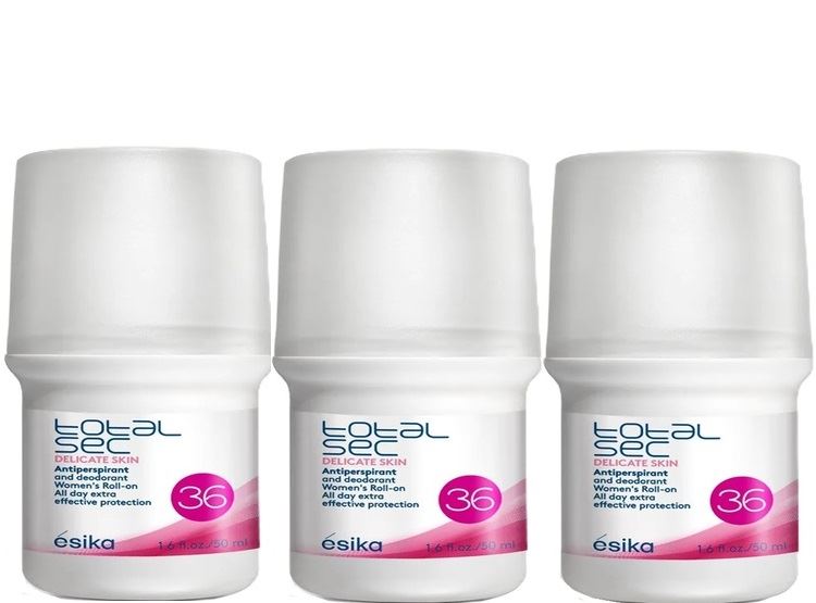 Pack x3 TOTAL SEC desodorante para mujer de ESIKA