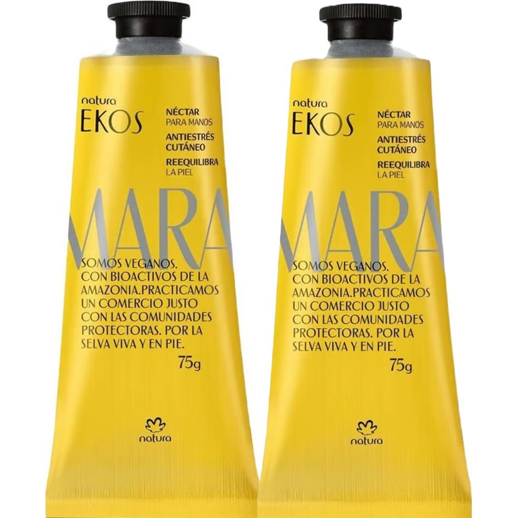 pack x2 Crema de manos Maracuya Aroma Frutal Leve de Natura 75G