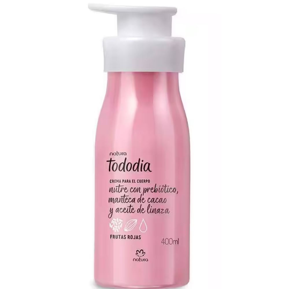 Tododia frutas rojas aroma frutal leve de Natura 400ml