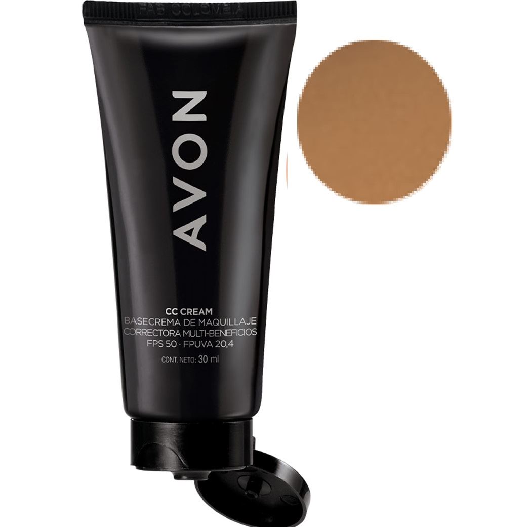 Avon Base CC Crema Correctora FPS 50 FPUVA 24 - CARAMEL