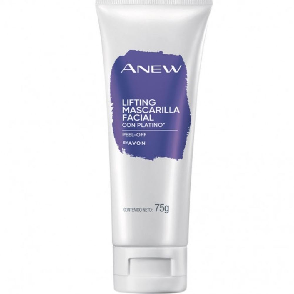 Anew Platinum Mascarilla Facial Platino Peel-Off por Avon