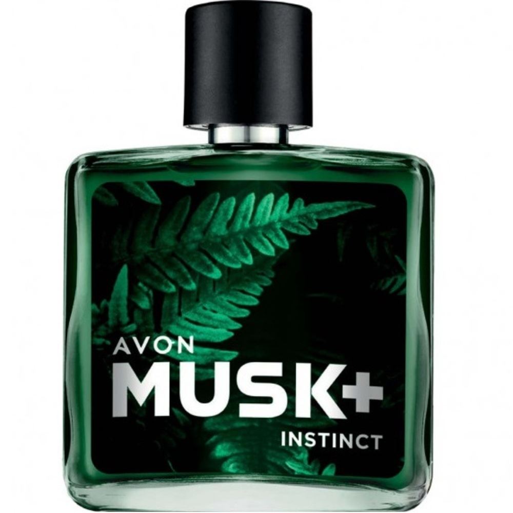 Musk Instinct For Men aroma amaderado floral de Avon