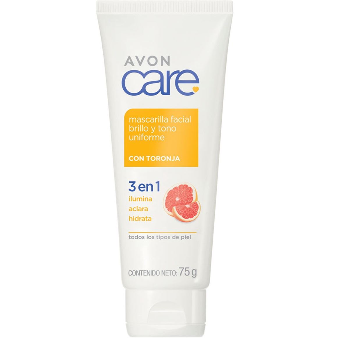 Mascarilla Facial Toronja Avon Care - 75 g