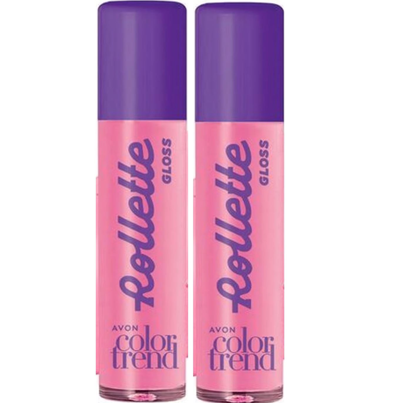 Pack x2 Color Trend Brillo Labial Roller 5,5 ml - FRESA