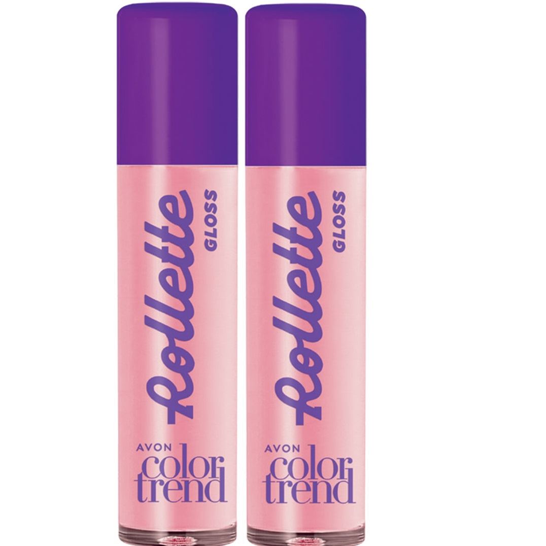 Pack x2 Color Trend Brillo Labial Roller 5,5 ml - TUTTI FRUTTI