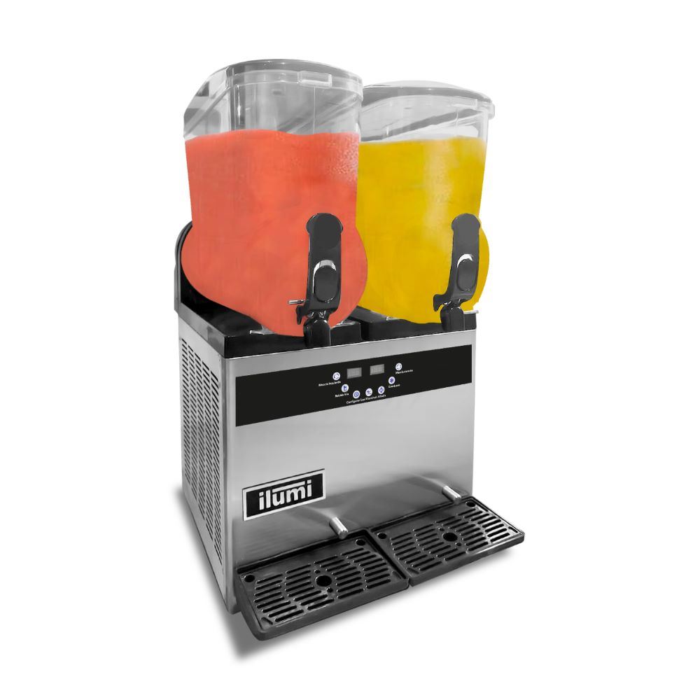 ILUMI DISPENSADOR DE CREMOLADAS 2 TOLVAS