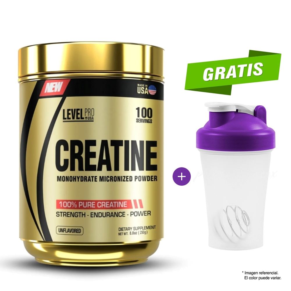 Creatina LEVEL PRO CREATINE 500gr Americana