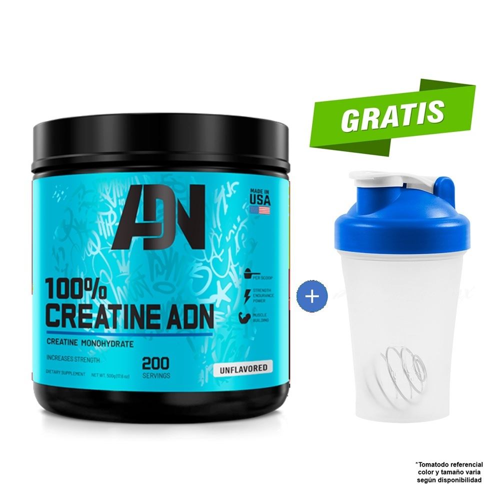 CREATINE 500 GR ADN NUTRITION CREATINA MONOHIDRATADA