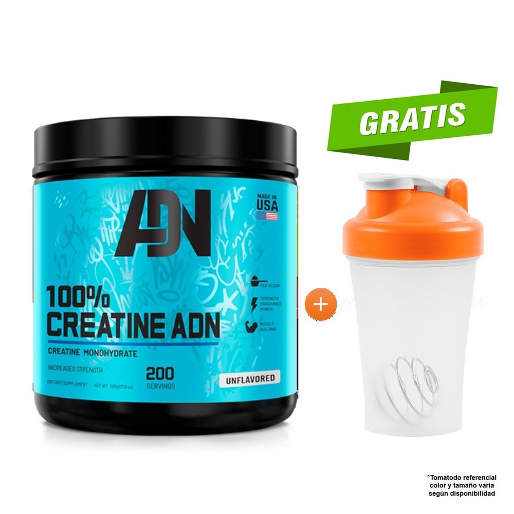 CREATINA MONOHIDRATADA 500 GR ADN NUTRITION