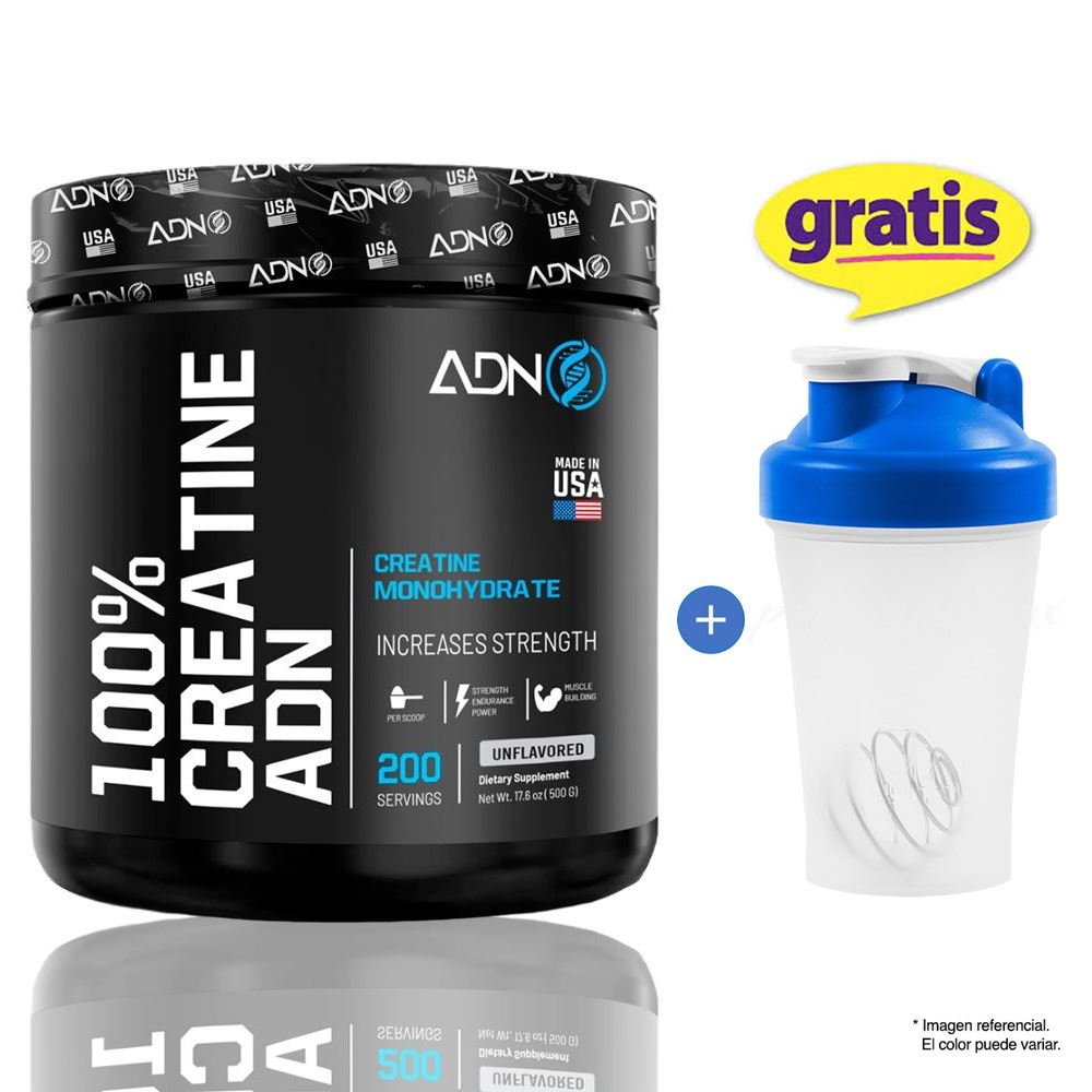 CREATINE 500 GR ADN NUTRITION CREATINA MONOHIDRATADA