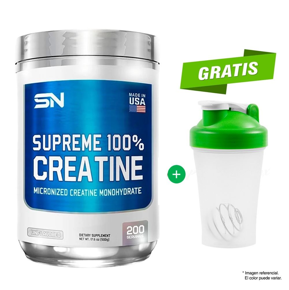 CREATINE 500 GR SUPREME NUTRITION CREATINE MONOHYDRATE