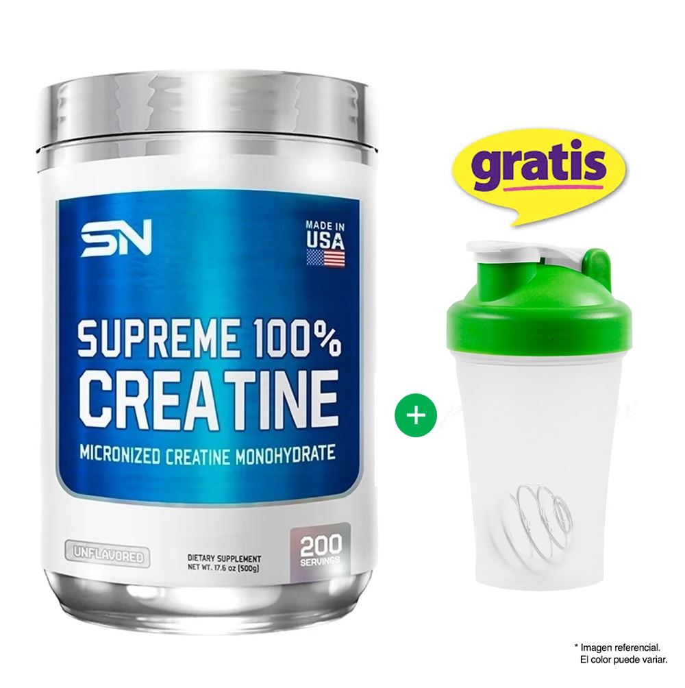 CREATINE 500 GR SUPREME NUTRITION CREATINE MONOHYDRATE