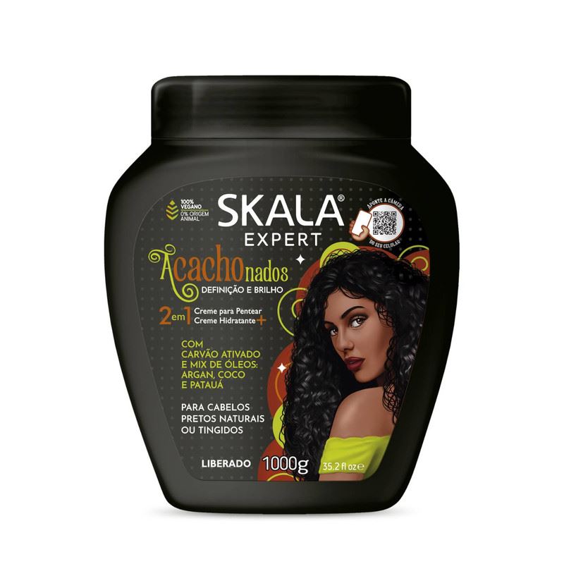Crema Tratamiento Capilar Acachonados 1000Ml Skala Expert