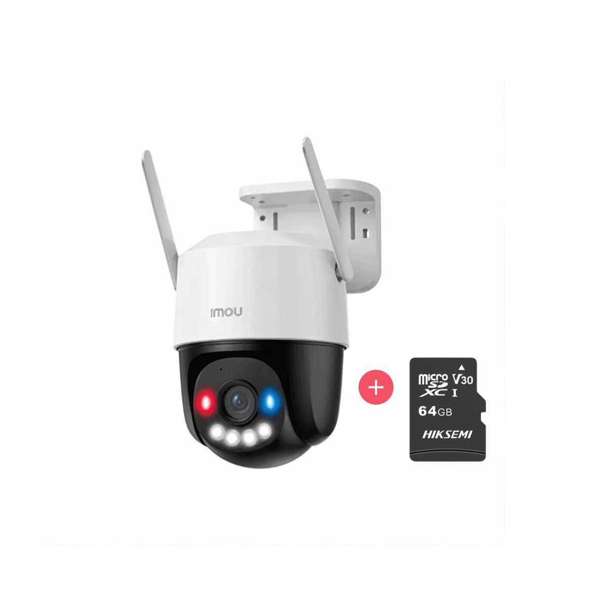 Cámara seguridad WiFi IMOU Cruiser SC 4K 8MP + Micro SD 64GB Exterior WiFi 360°