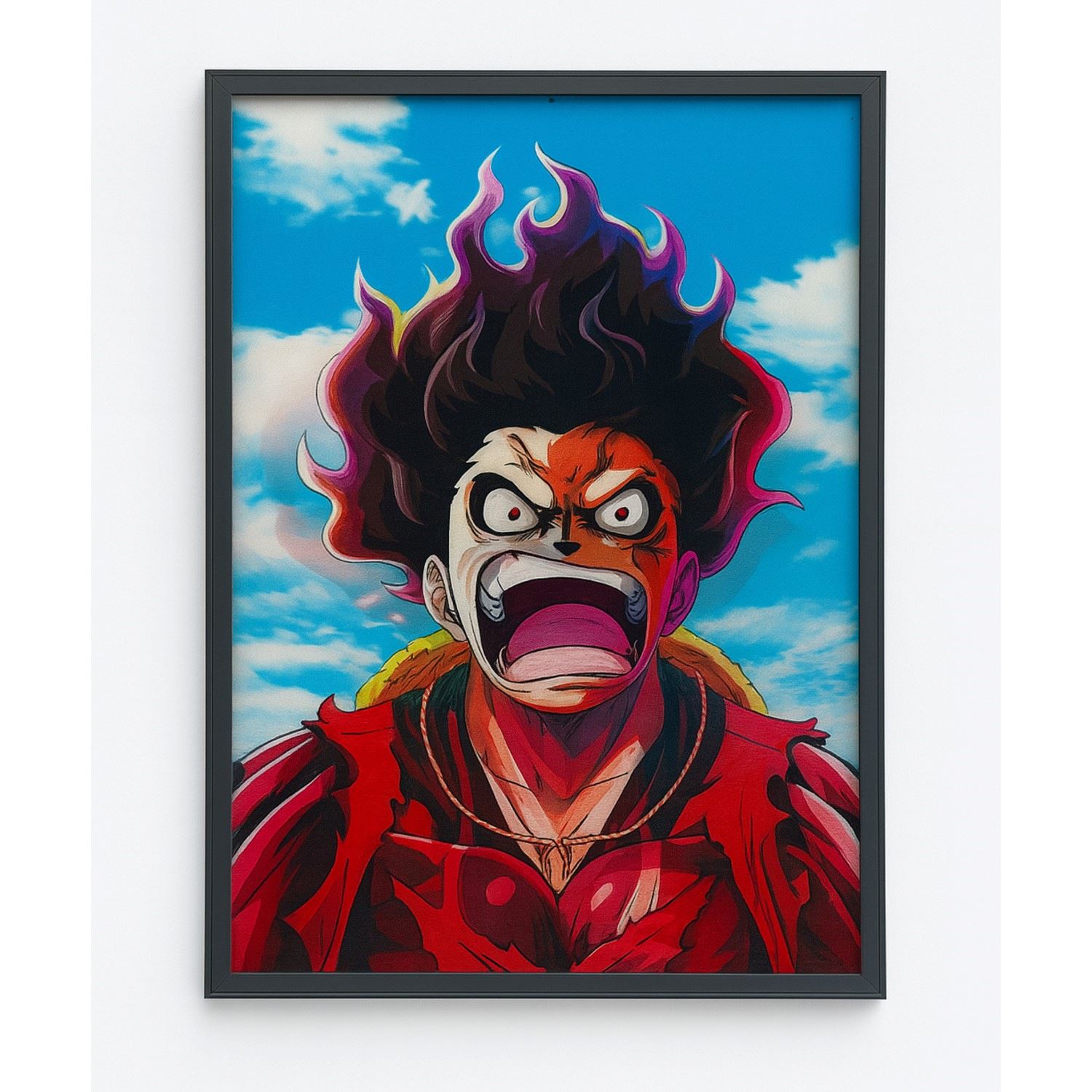 Cuadro 3d Con Movimiento  One Piece anime