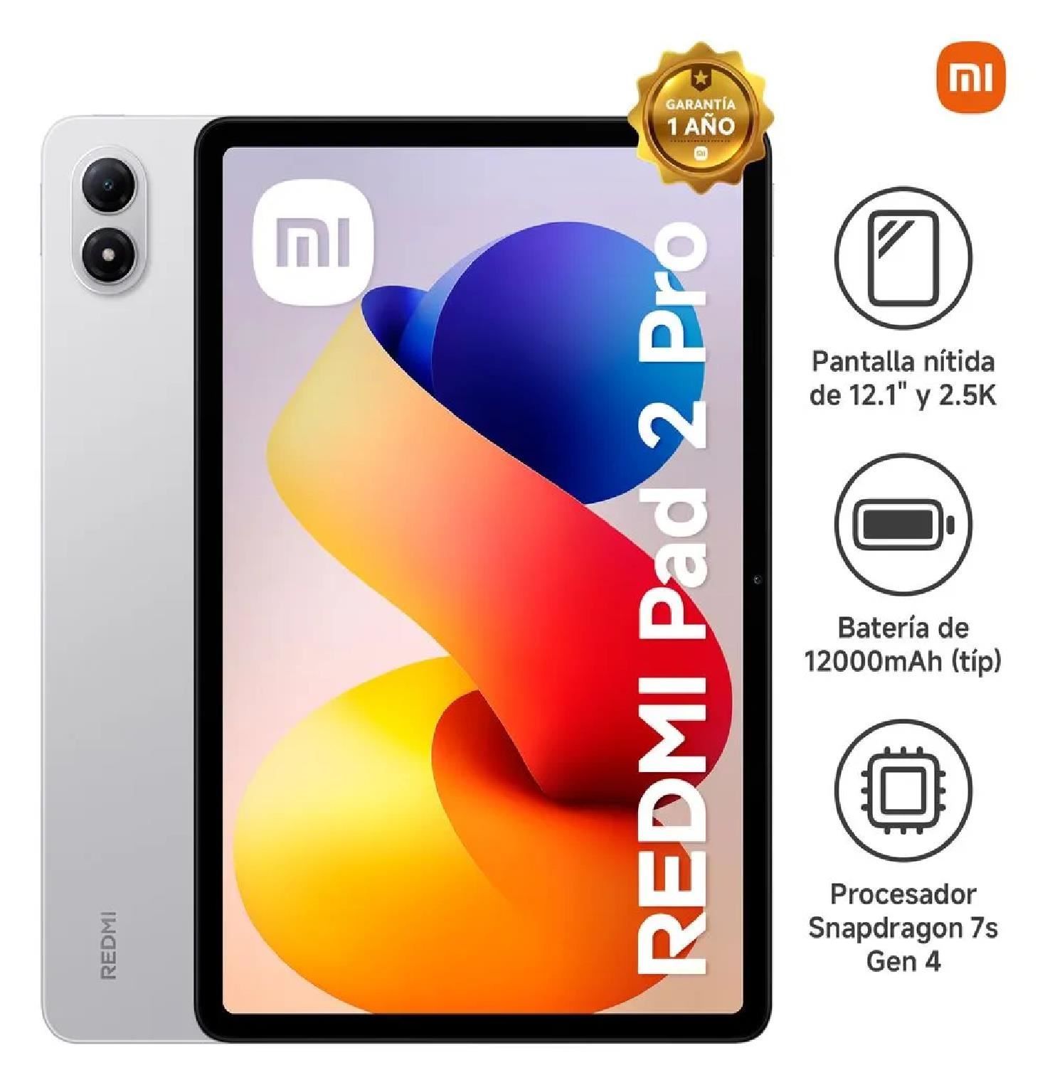 Tablet Xiaomi Redmi Pad 2 Pro 12.1" 8GB RAM 256GB – Silver