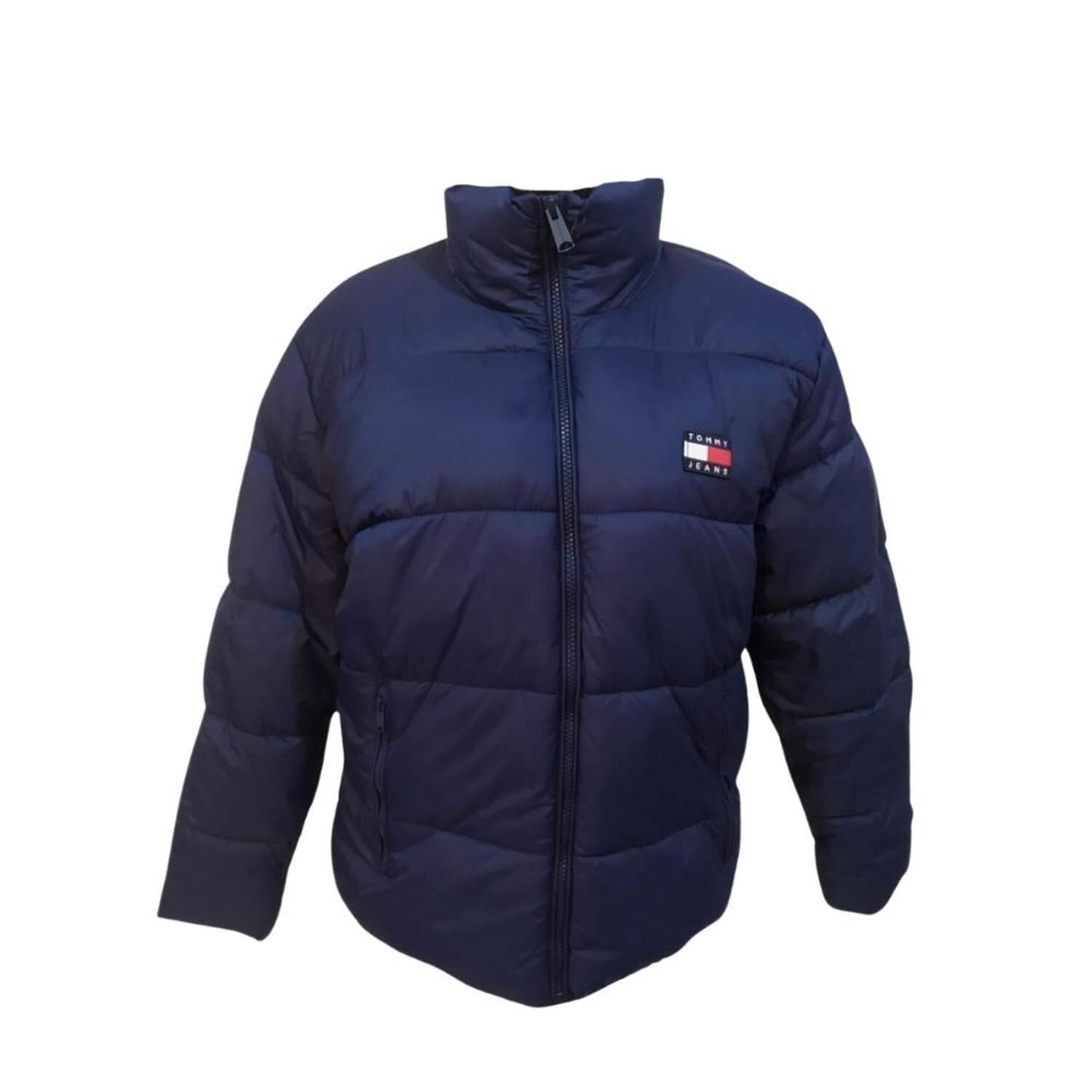 Casaca para mujer puffer tommy jeans nieve o frio intenso -15c - azul_P Generico