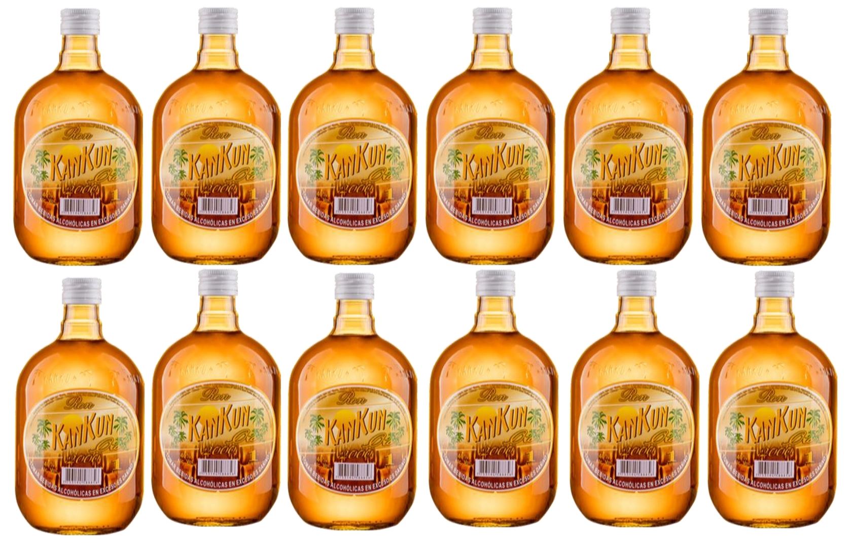 Ron KANKUN Oro 1L - 12 UND