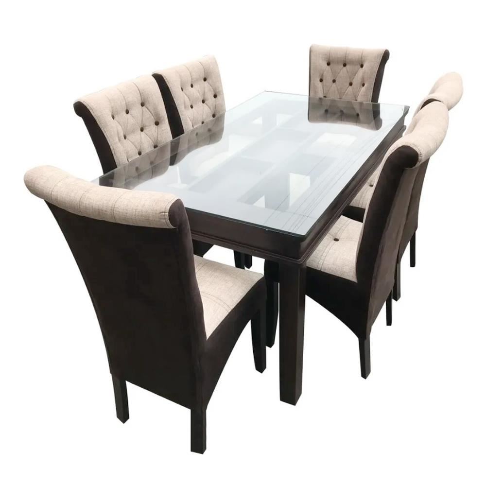 COMEDOR DALIA 6 SILLAS - FALOTIH 3M - FLT3MCOM025-6