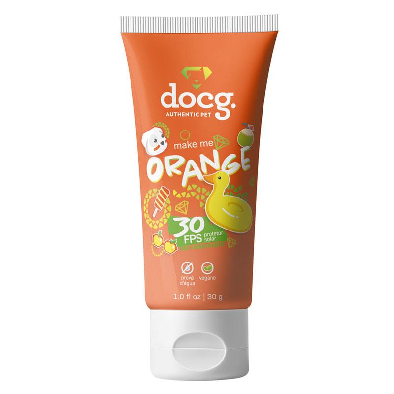 Make Me Protector Solar Color Naranja Para Perro y Gato 30gr