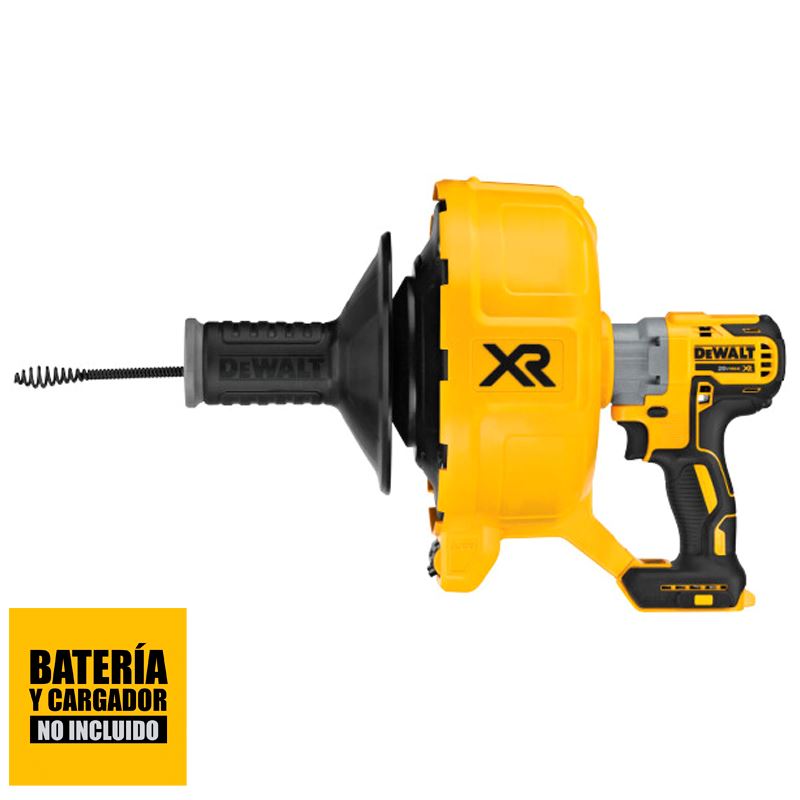 Destapador/Cañerias Inalám 20V Cable35" Baretool S/Bat /carg