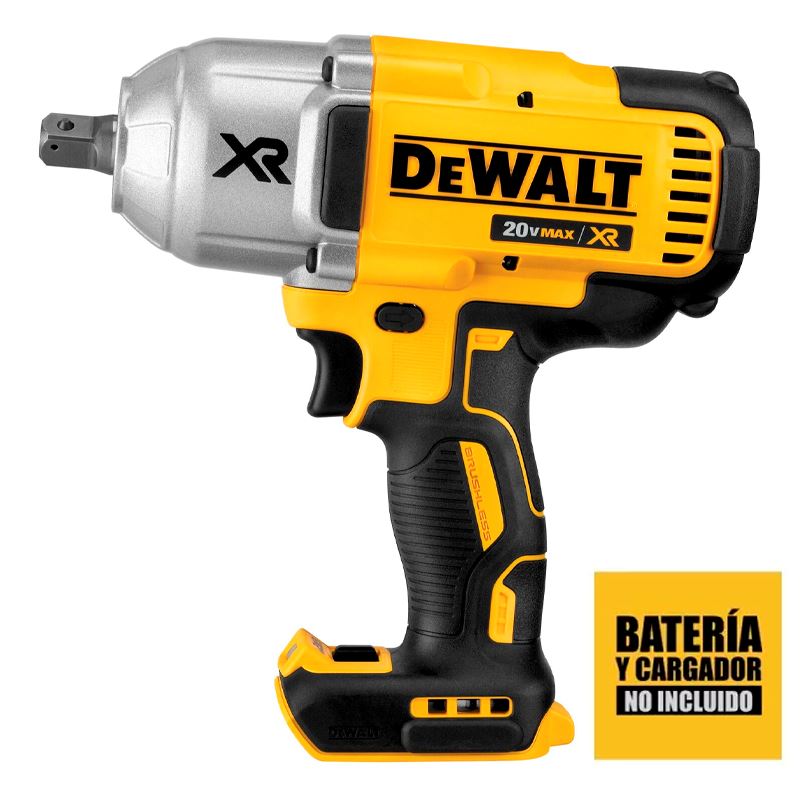 Llave de impacto 1/2" 20V MAX Baretool Sin Baterias,Cargador