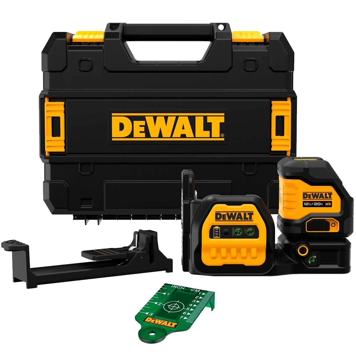 Nivel Láser de Líneas Cruzadas 20V Luz Verde 35m Baretool Dewalt DCLE34020GB