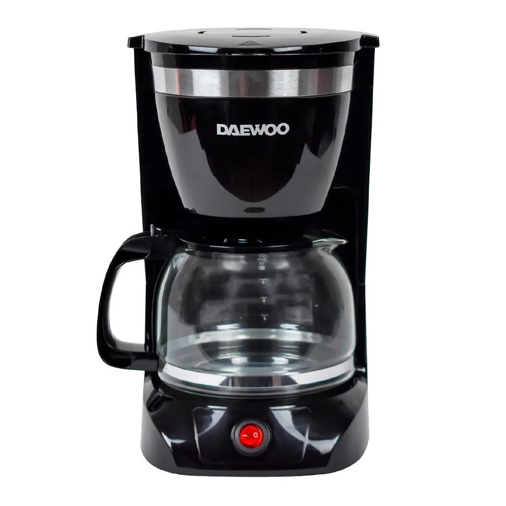Cafetera DCM-1859 1.25L 12 Tazas Daewoo-Negro