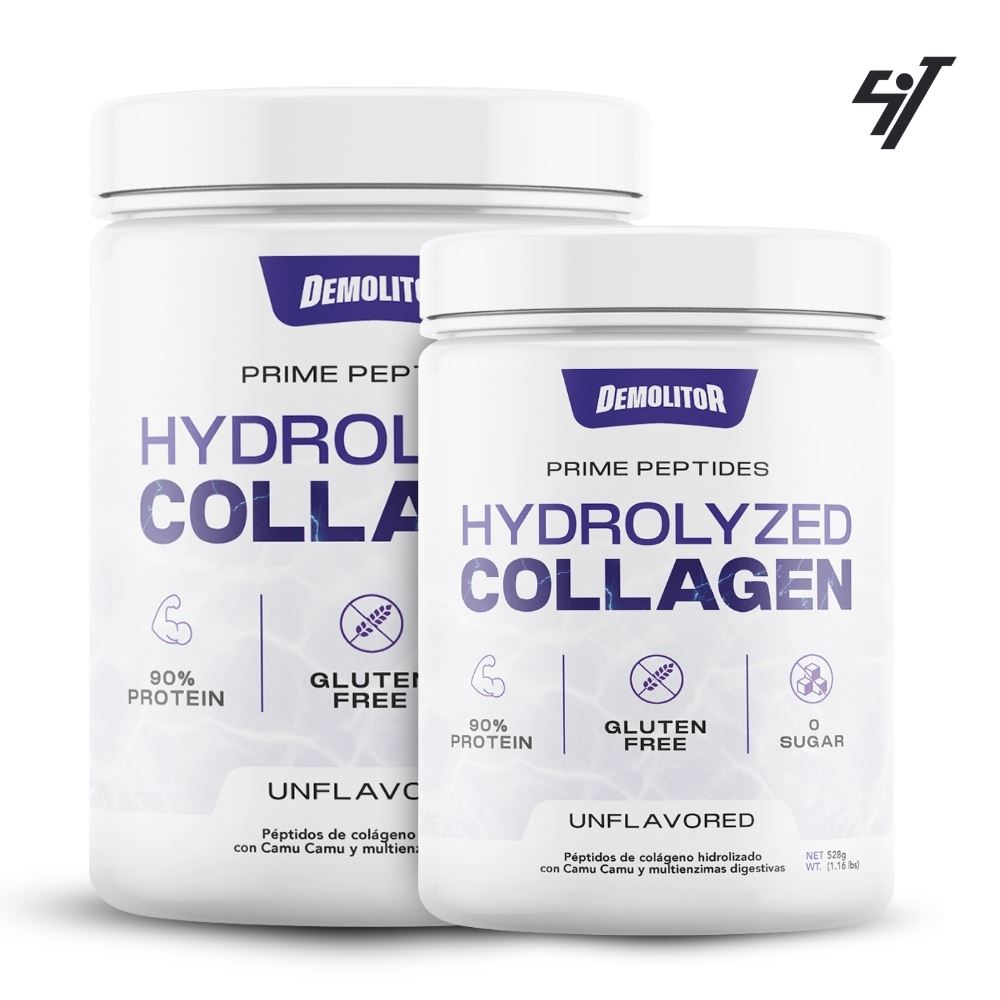 Pack Demolitor Colageno Hydrolyzed Collagen 528gr Natural X2
