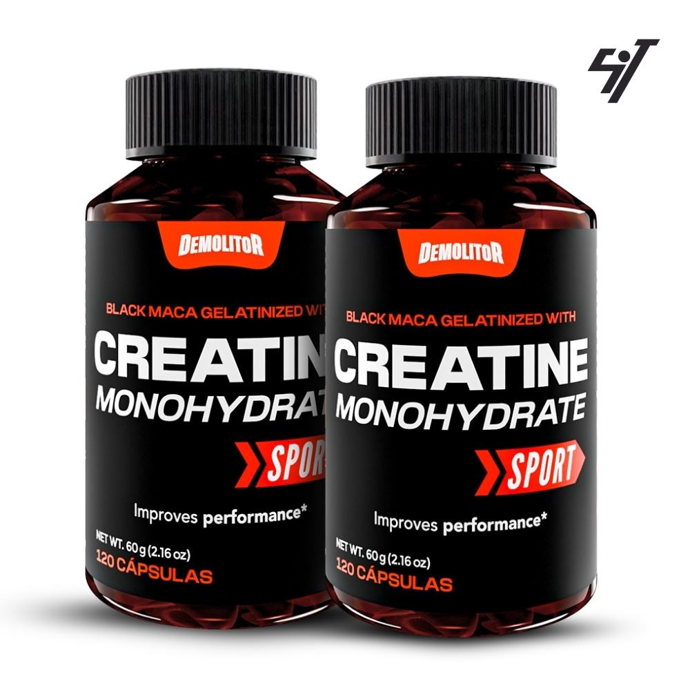 Pack Demolitor Creatina Demolitor Sport 120 Caps X2
