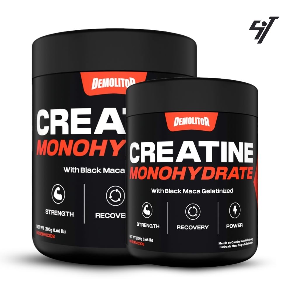 Pack Demolitor Creatina Demolitor 300gr X2 + Shaker