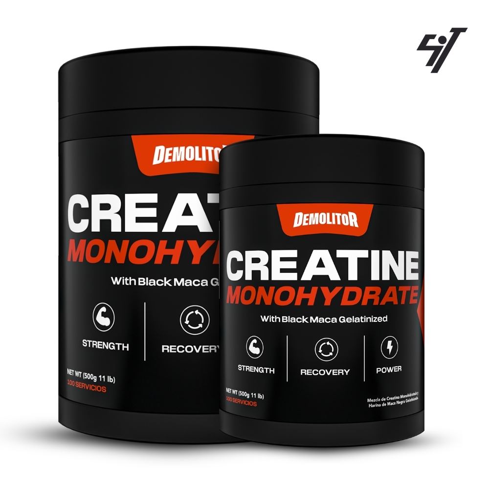 Pack Demolitor Creatina Demolitor 500gr X2 + Shaker