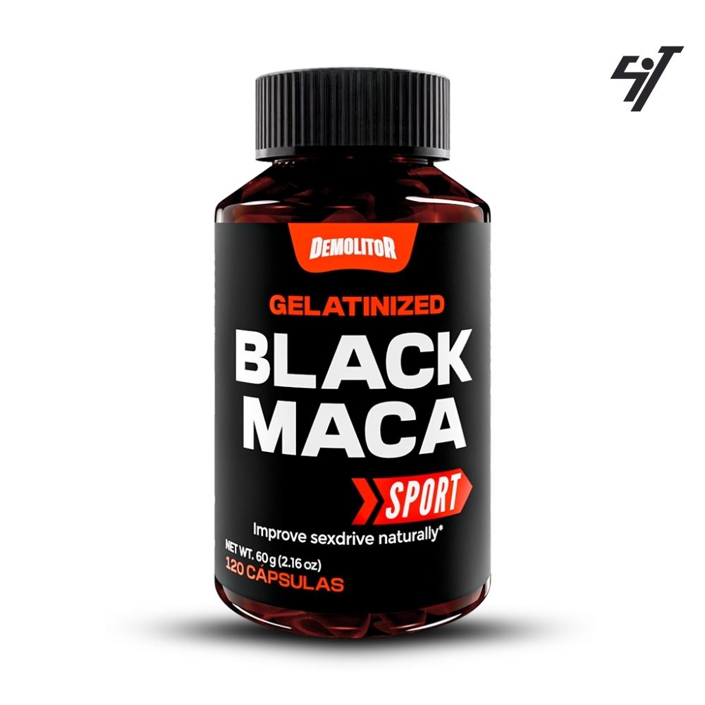Maca Negra Demolitor Black Maca Gelatinized Sport 120 Caps