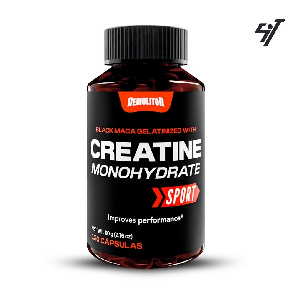 Creatina Monohidratada Demolitor Sport 120 Caps