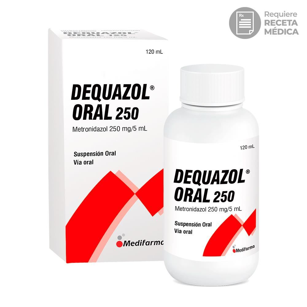 Dequazol Oral 250 mg/5 mL Suspensión Oral