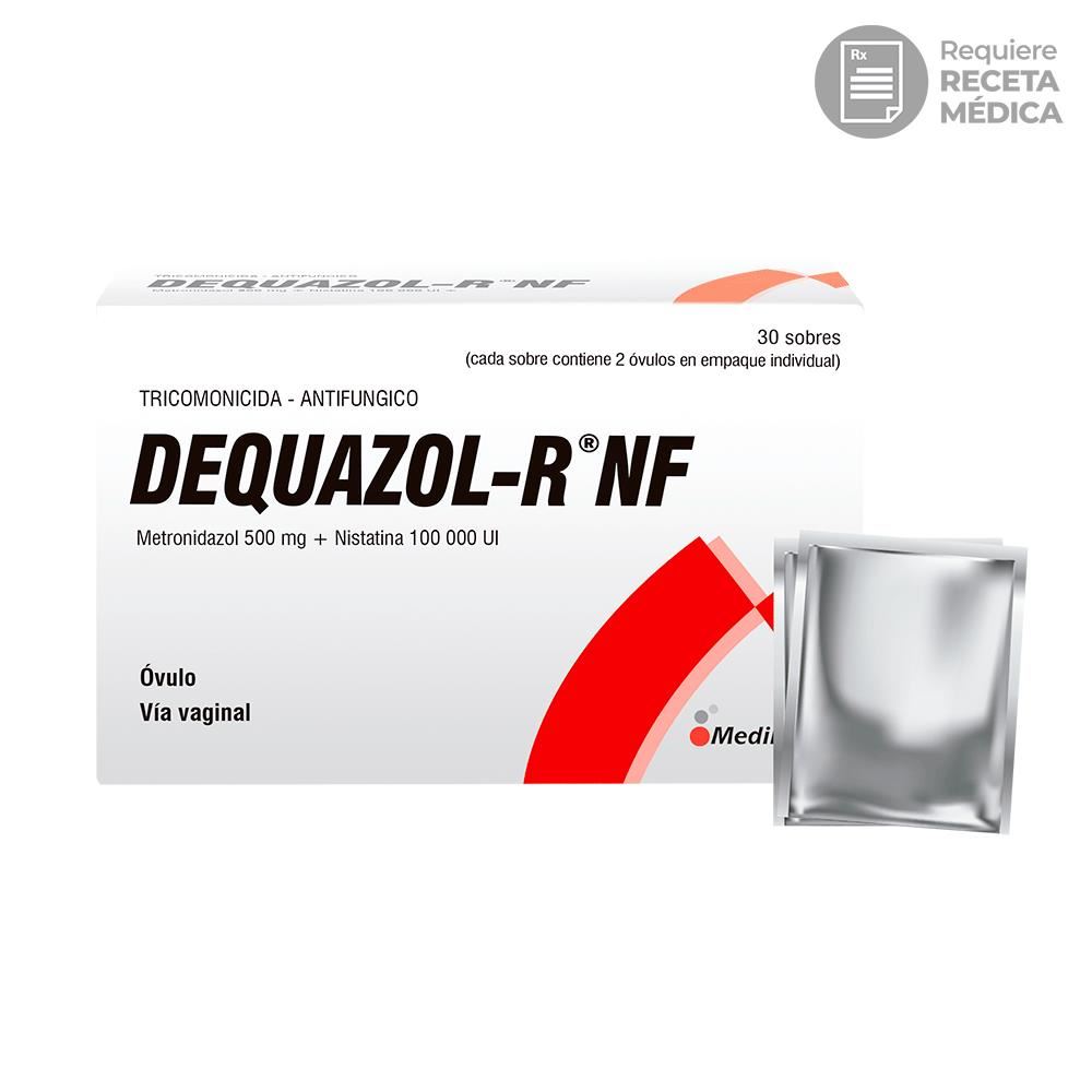 Dequazol-R NF 500 mg + 100 000 UI Óvulos